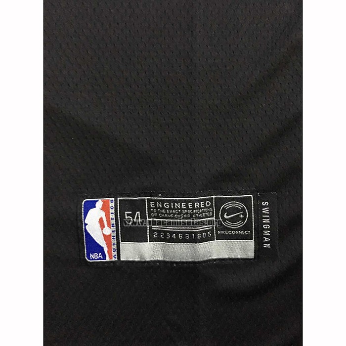 Camiseta Toronto Raptors Pascal Siakam NO 43 Ciudad 2019-20 Negro